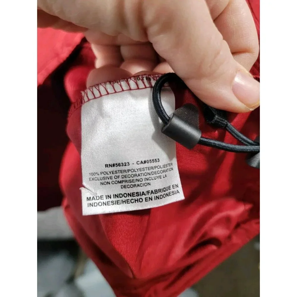 OU Oklahoma Sooners Nike Vent 1/4 Zip Short Sleeve Lightweight Windbreaker Small - Picture 5 of 8